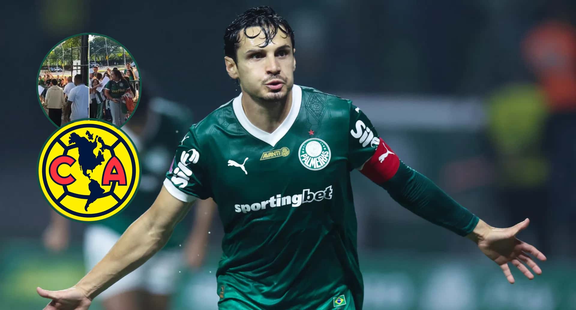 Raphael Veiga dice adiós al Palmeiras y se acerca al América: así lo despidió su afición