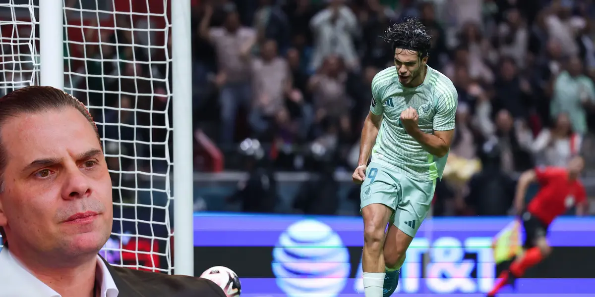 Raúl en partido. Foto: Selección Mexicana