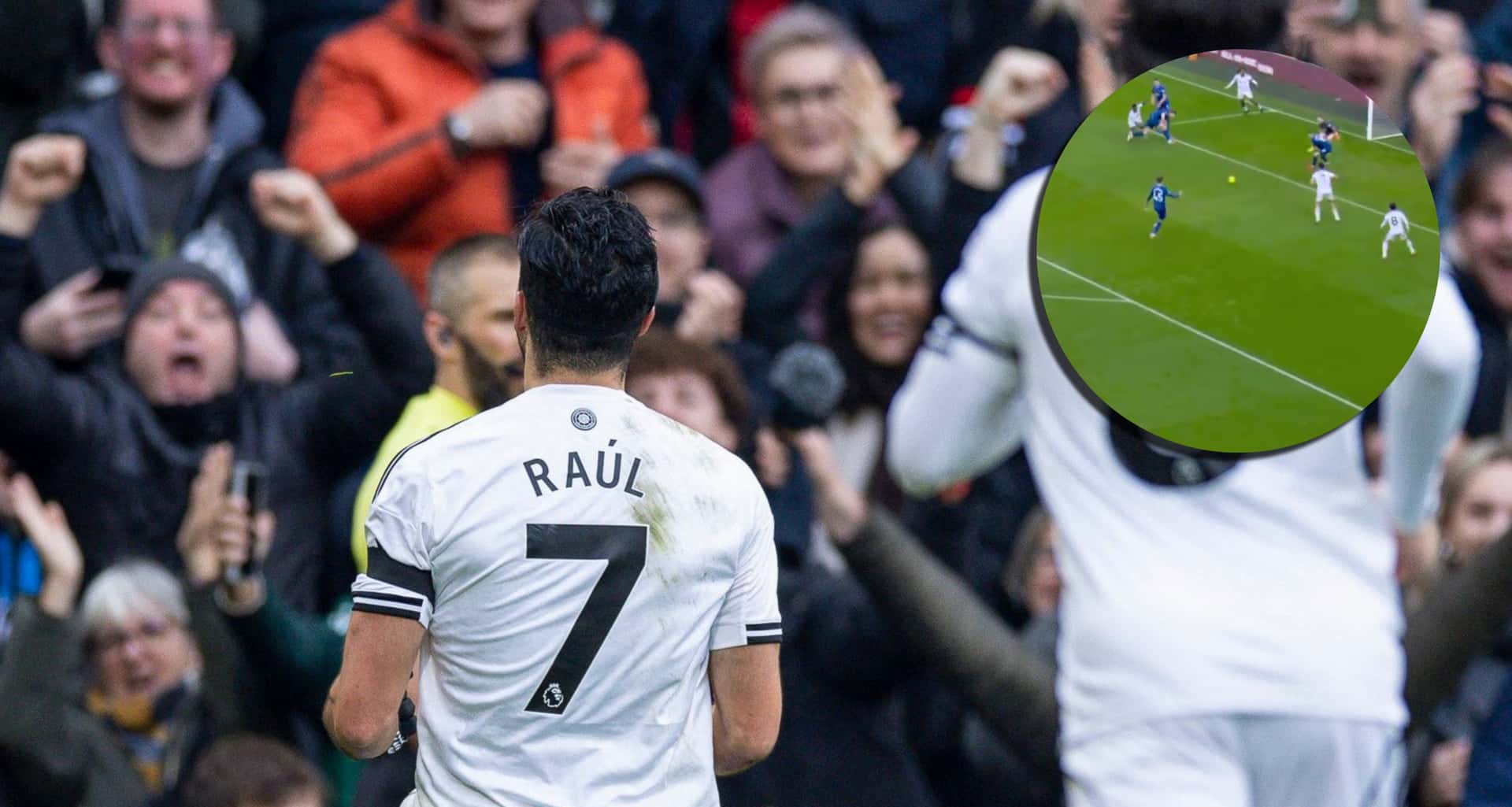 Raúl volvió a brillar a pesar de la derrota de su equipo en la Premier League