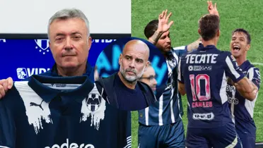 Rayados-Domenec Torret-Pep Guardiola / Foto: Bolavip