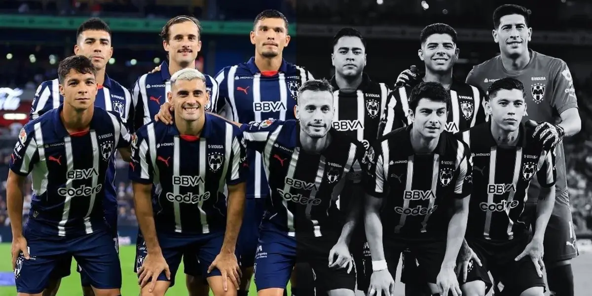Rayados en partido. Foto: Monterrey
