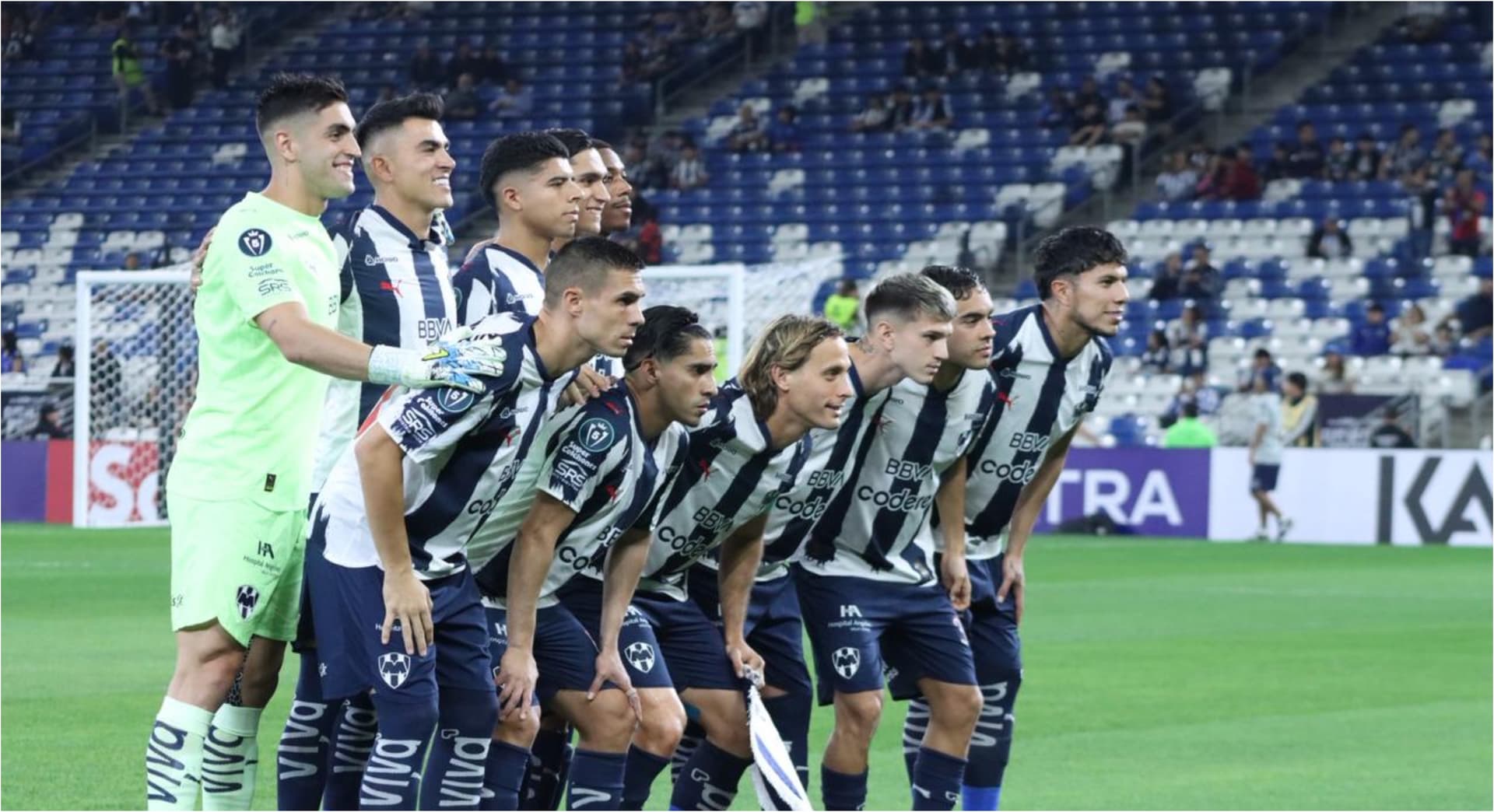 Rayados lo va ganado de momento con gol de Fimbres