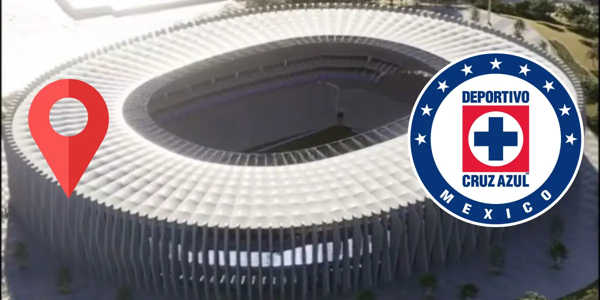 Render del Estadio de Cruz Azul. Foto: Récord