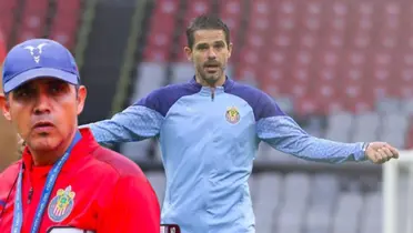 Ricardo Cadena junto a Fernando Gago / FOTO MARCA