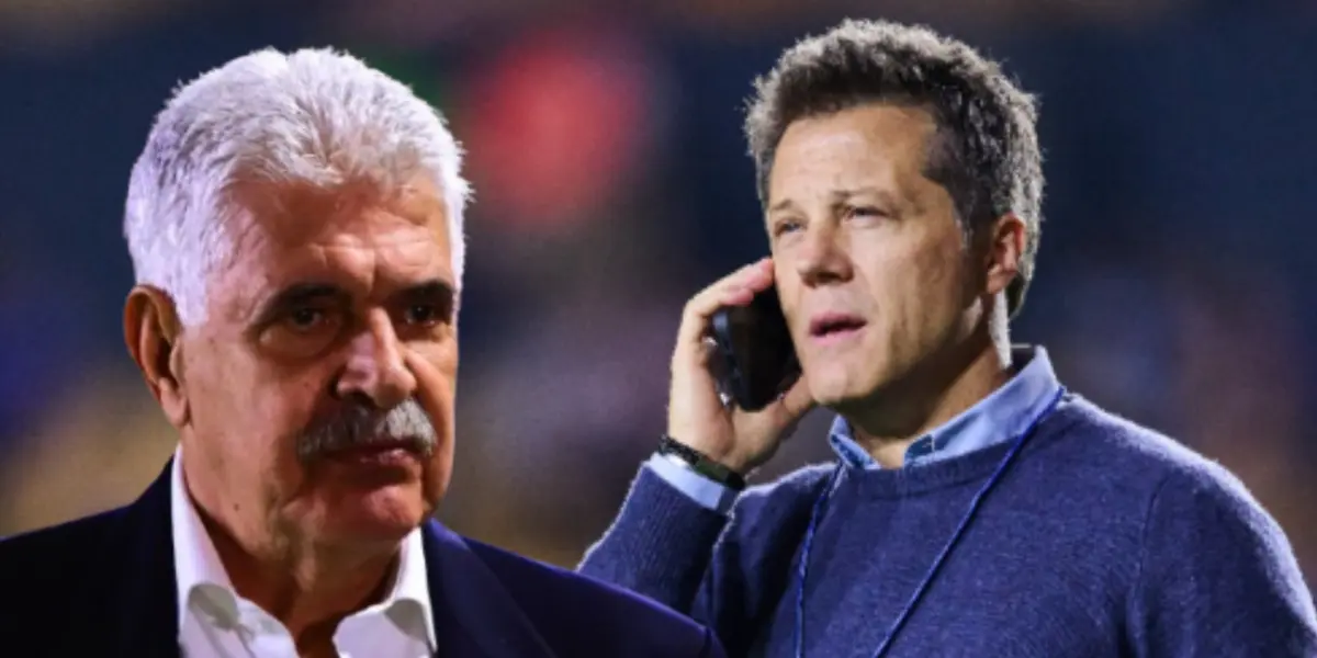 Ricardo Ferretti junto a José Antonio Noriega / FOTO ESPN