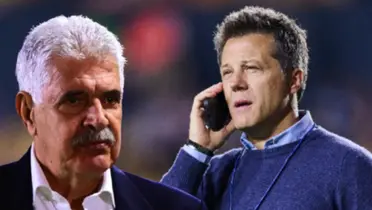 Ricardo Ferretti junto a José Antonio Noriega / FOTO ESPN