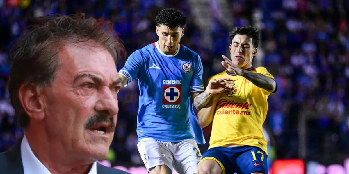 Ricardo La Volpe en el América vs Cruz Azul / FOTO TUDN