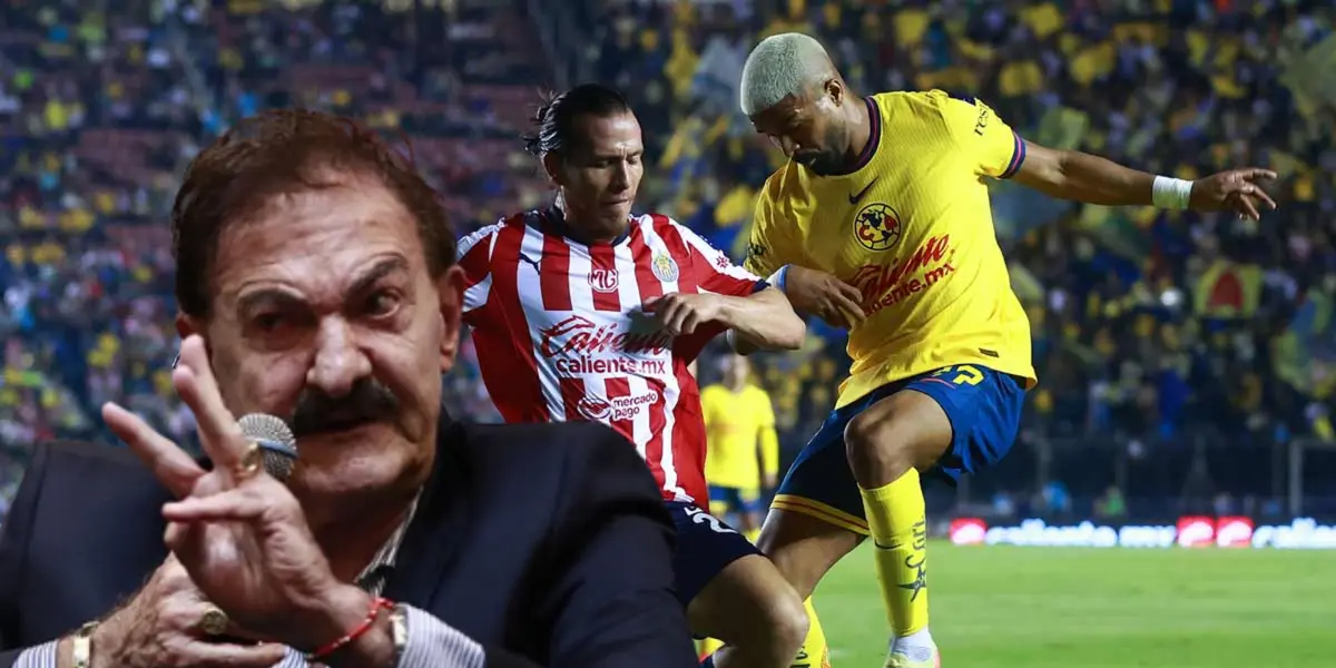 Ricardo La Volpe en el Chivas vs América / FOTO MARCA