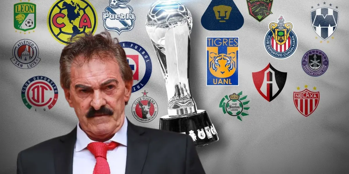 Ricardo La Volpe junto a equipos de la Liga MX / FOTO INFOBAE