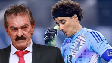 Ricardo La Volpe junto a Guillermo Ochoa / FOTO INFOBAE
