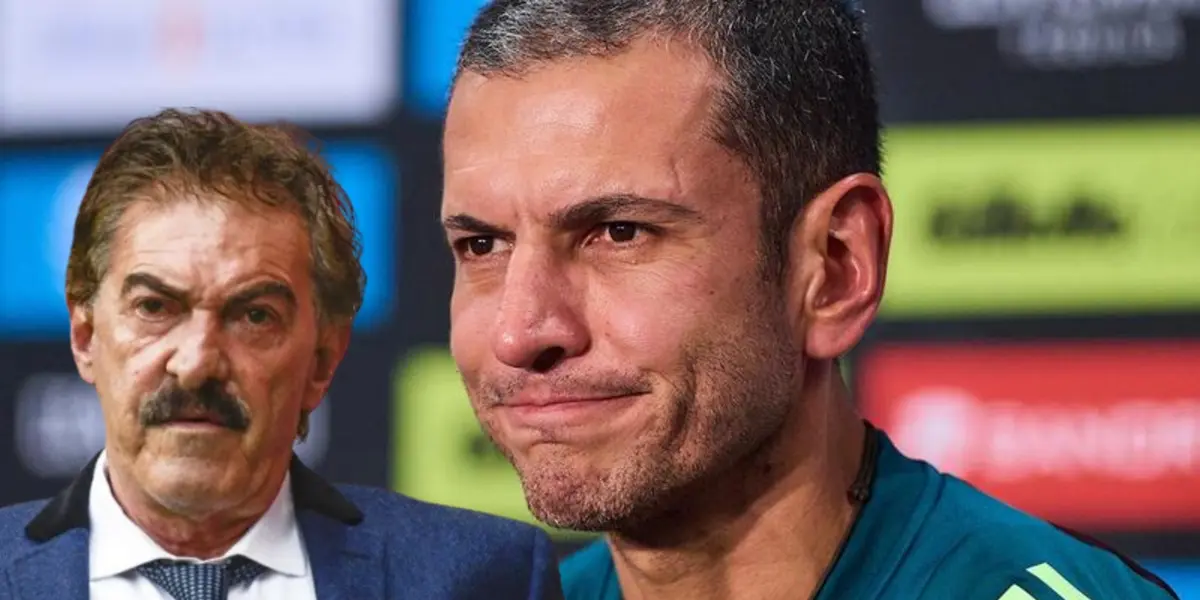 Ricardo La Volpe junto a Jaime Lozano / FOTO MEXSPORT