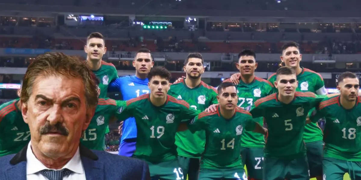 Ricardo La Volpe junto a la Selección Mexicana / FOTO EL UNIVERSAL