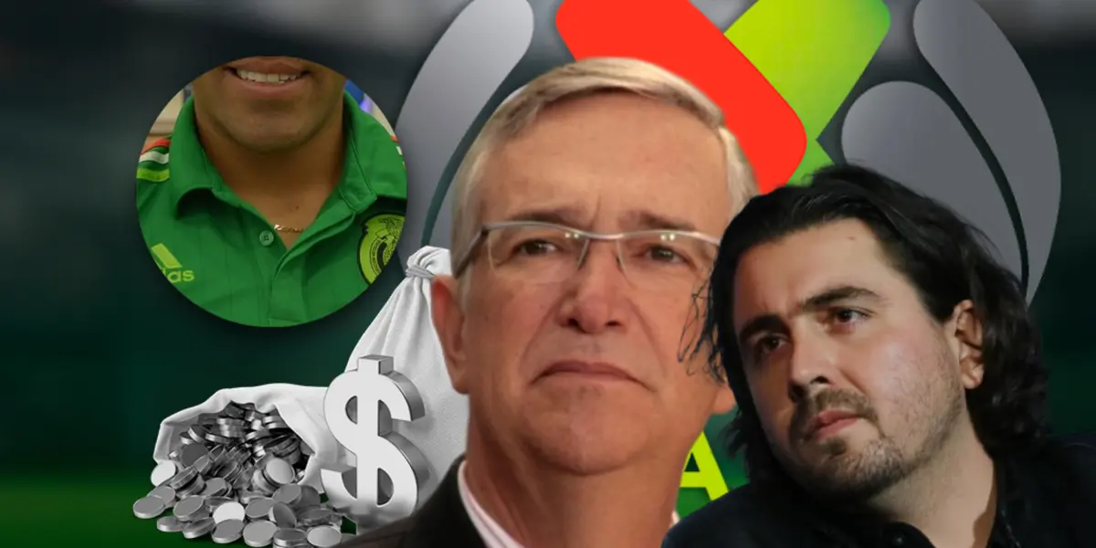 Ricardo Salinas Pliego, Amaury Vergara y ex jugador de Selección/ Foto El CEO.