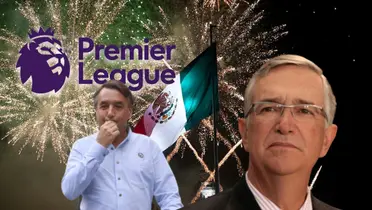 Ricardo Salinas y Emilio Azcárraga/Foto Gobierno Federal.