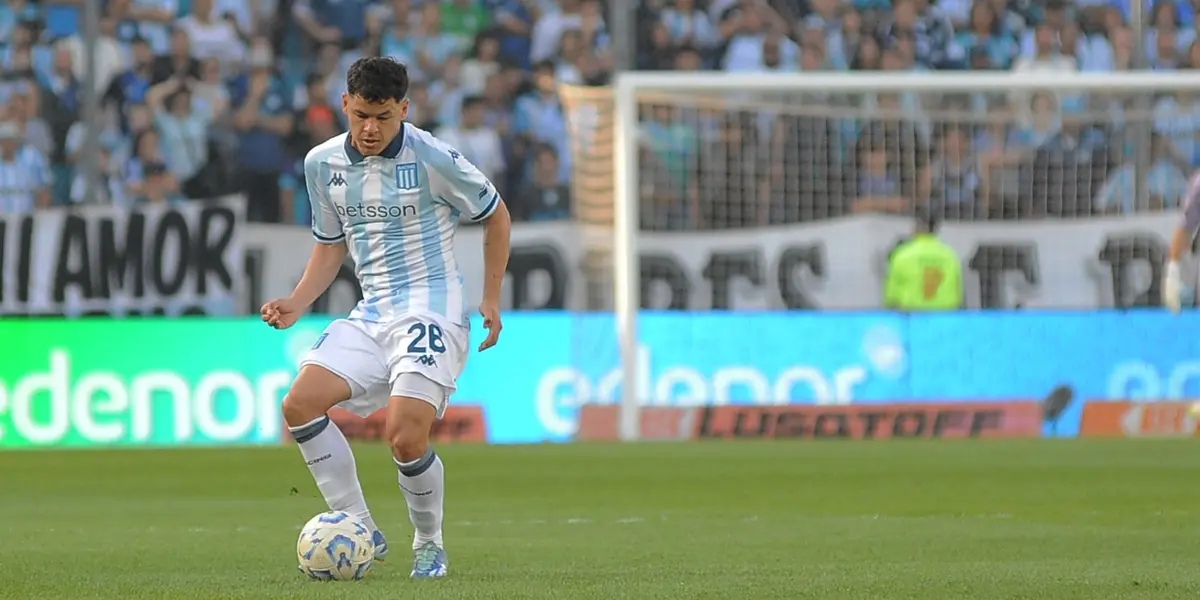 Richard en partido. Foto: Racing