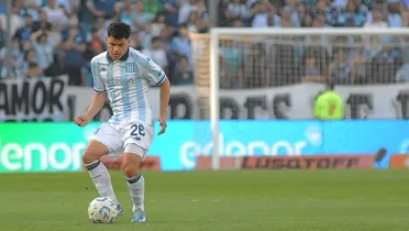 Richard en partido. Foto: Racing