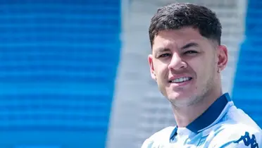 Richard en presentación. Foto: Racing