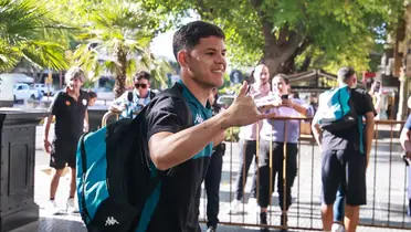 Richard en viaje. Foto: Racing