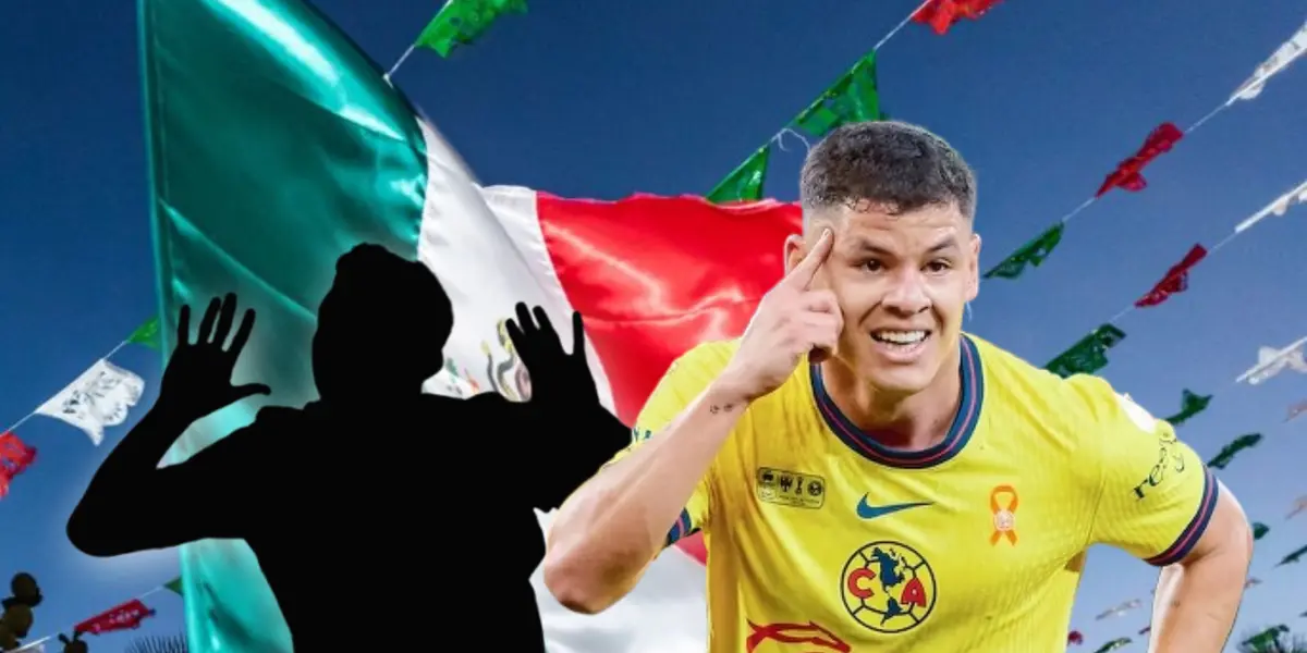 Richard Sánchez celebrando y silueta de Héctor Herrera/ Foto México Destination Club.