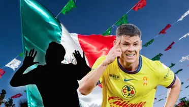 Richard Sánchez celebrando y silueta de Héctor Herrera/ Foto México Destination Club.