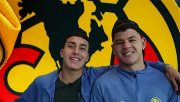 Richard Sánchez con Alejandro Zendejas/Foto Club América.