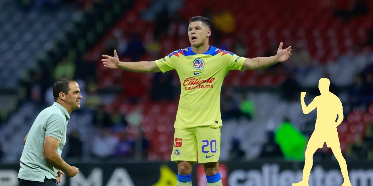 Richard Sánchez en partido con América. Foto: Ovaciones