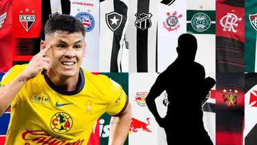 Richard Sánchez junto a futbolista incógnito / FOTO EL INFORMADOR