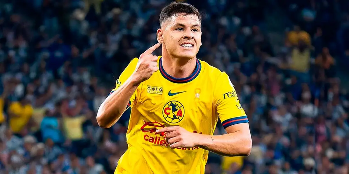 Richard tras su gol vs Rayados. Foto: Marca