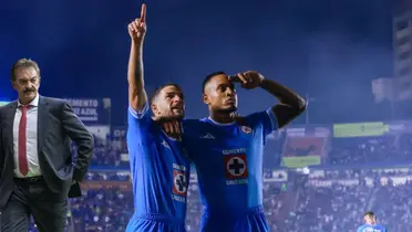 Rivero y Ditta. Foto: Cruz Azul