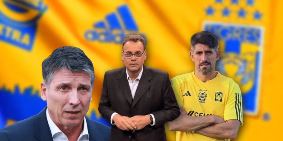 Robert Dante Siboldi, David Faitelson y Veljko Paunovic/ Foto Milenio.