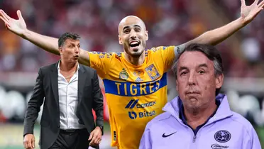 Robert Dante Siboldi, Guido Pizarro y Emilio Azcárraga /Foto Olympics