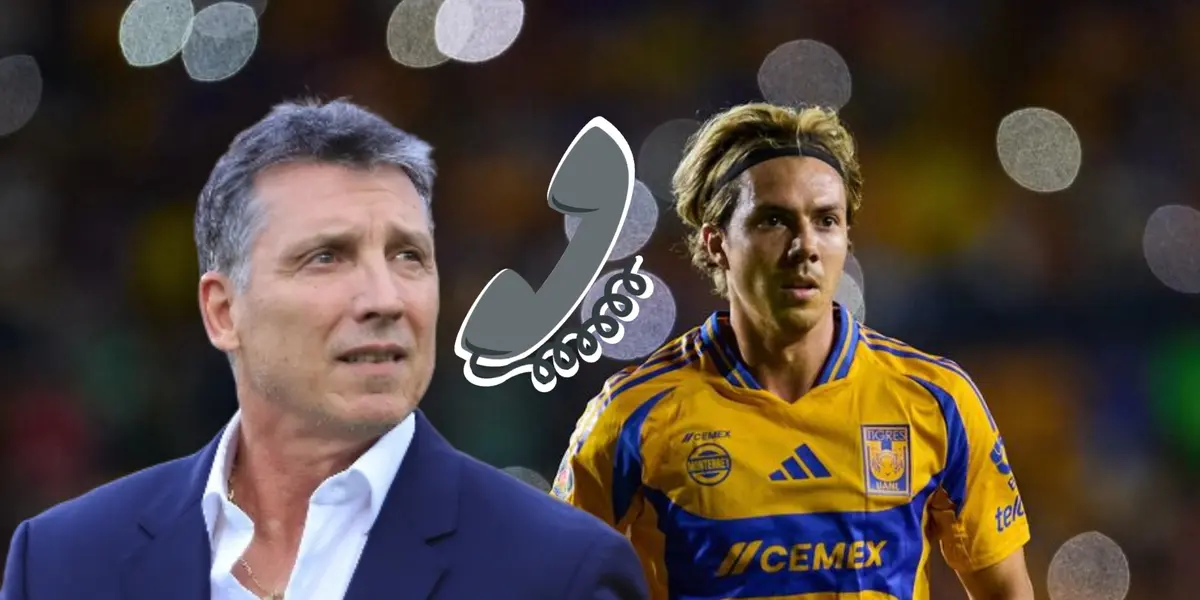 Robert Siboldi, Sebastián Córdova y emoji de teléfono/Foto Jonathan Dueñas.