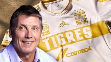 Robert Siboldi y camiseta de Tigres/Foto André Marín.