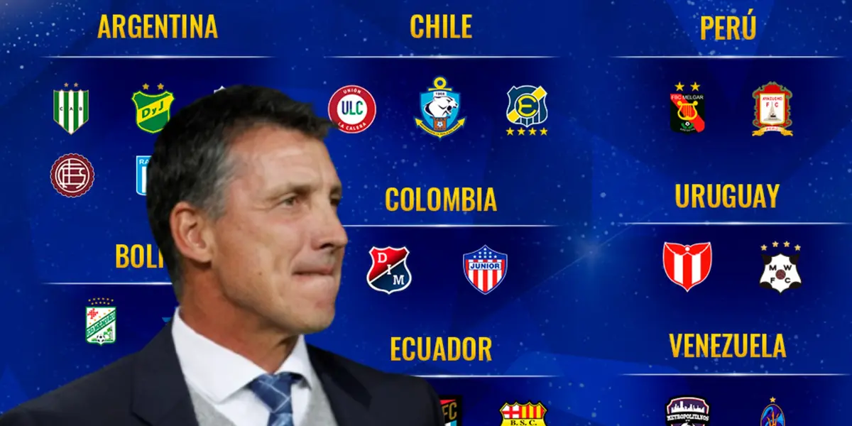 Robert Siboldi y equipos sudamericanos/Foto CONMEBOL.