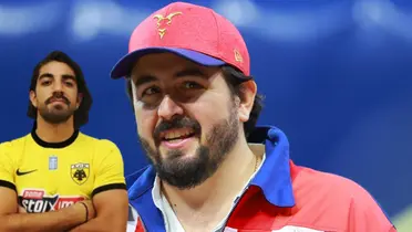 Rodolfo Pizarro junto a Amaury Vergara / FOTO HÉCTOR VIVAS