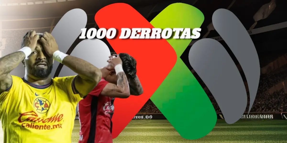 Rodrigo Aguirre junto a futbolista del Atlas / FOTO AS MÉXICO