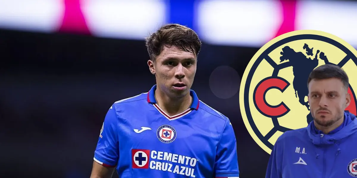 Rodrigo Huescas en partido con Cruz Azul. Foto: Marca