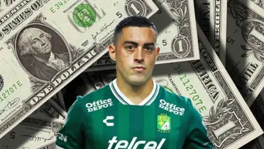 Rogelios Funes Mori con el jersey del León / FOTO ANDRÉ MARÍN