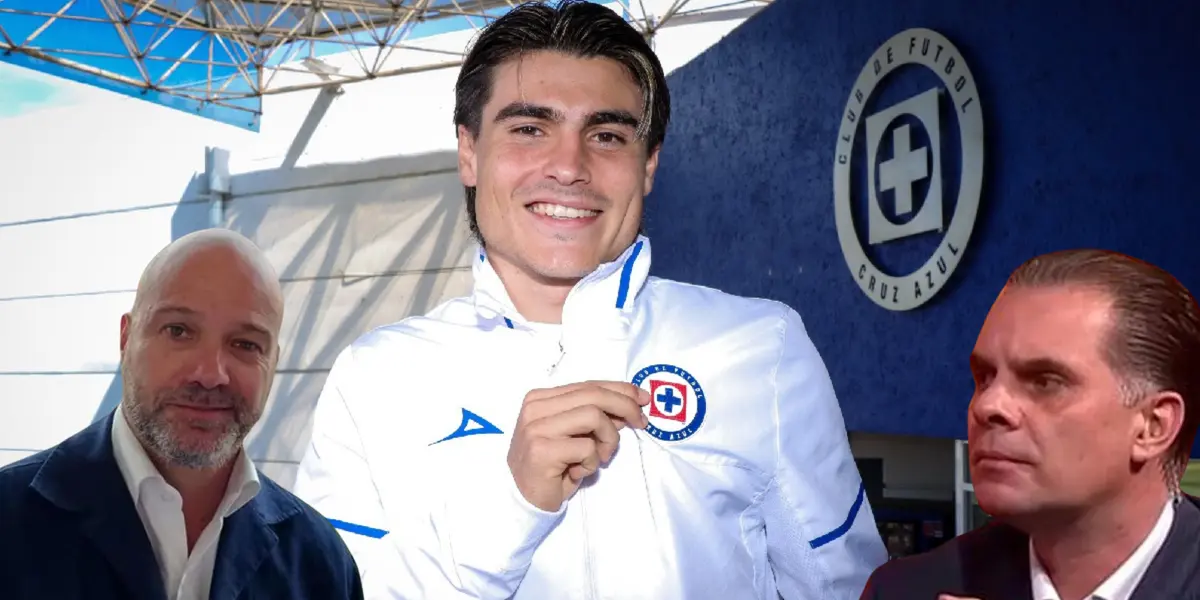 Romero en presentación. Foto: Cruz Azul