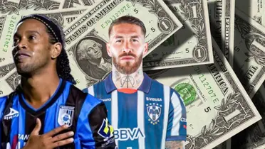 Ronaldinho junto a Sergio Ramos / FOTO SOMOS INVICTOS