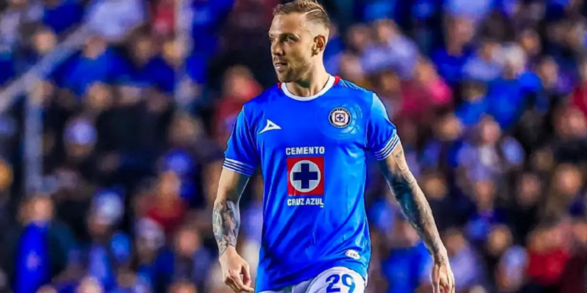 Rotondi en partido con Cruz Azul. Foto: ESTO