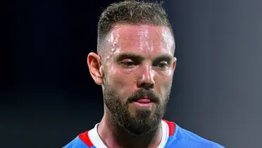 Rotondi en partido con Cruz Azul. Foto: Plano Informativo