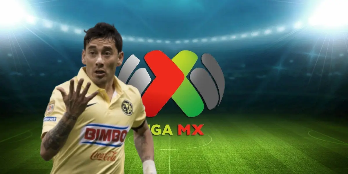 Rubens Sambueza junto al logo de la Liga MX/ FOTO TUDN