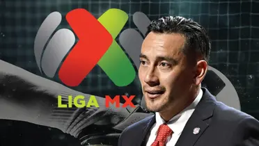 Rubens Sambueza y logo de Liga MX/Foto Netbet México.