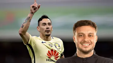 Rubens Sambueza y Martín Anselmi sonriendo / Foto Kings League.