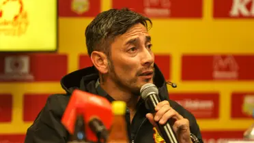Sambueza en presentación. Foto: Atlético Morelia