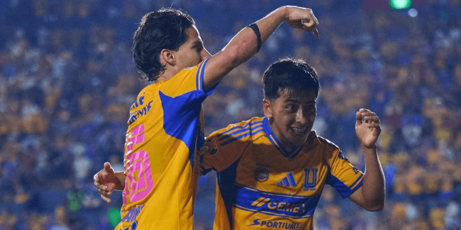 Sánchez en festejo. Foto: Tigres
