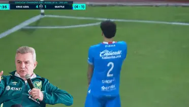 Sánchez tras anotar. Captura de Concachampions