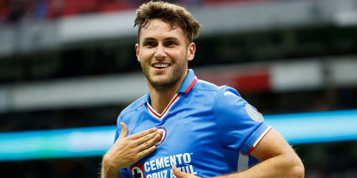 Santi en partido con Cruz Azul. Foto: ESPN