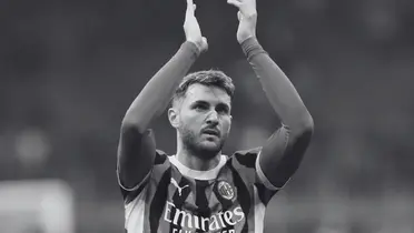 Santi en partido. Foto: Milán